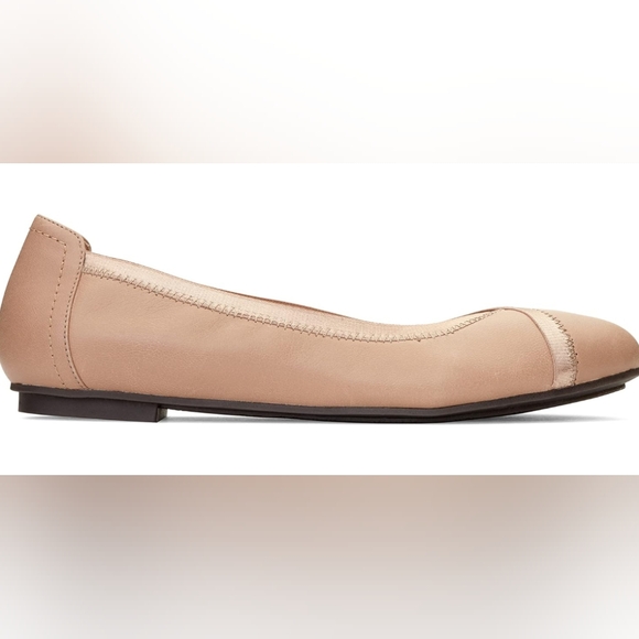Vionic Caroll Ballet Flat, New Without Box- Tan, Size 9 (EU 41) - Picture 2 of 4
